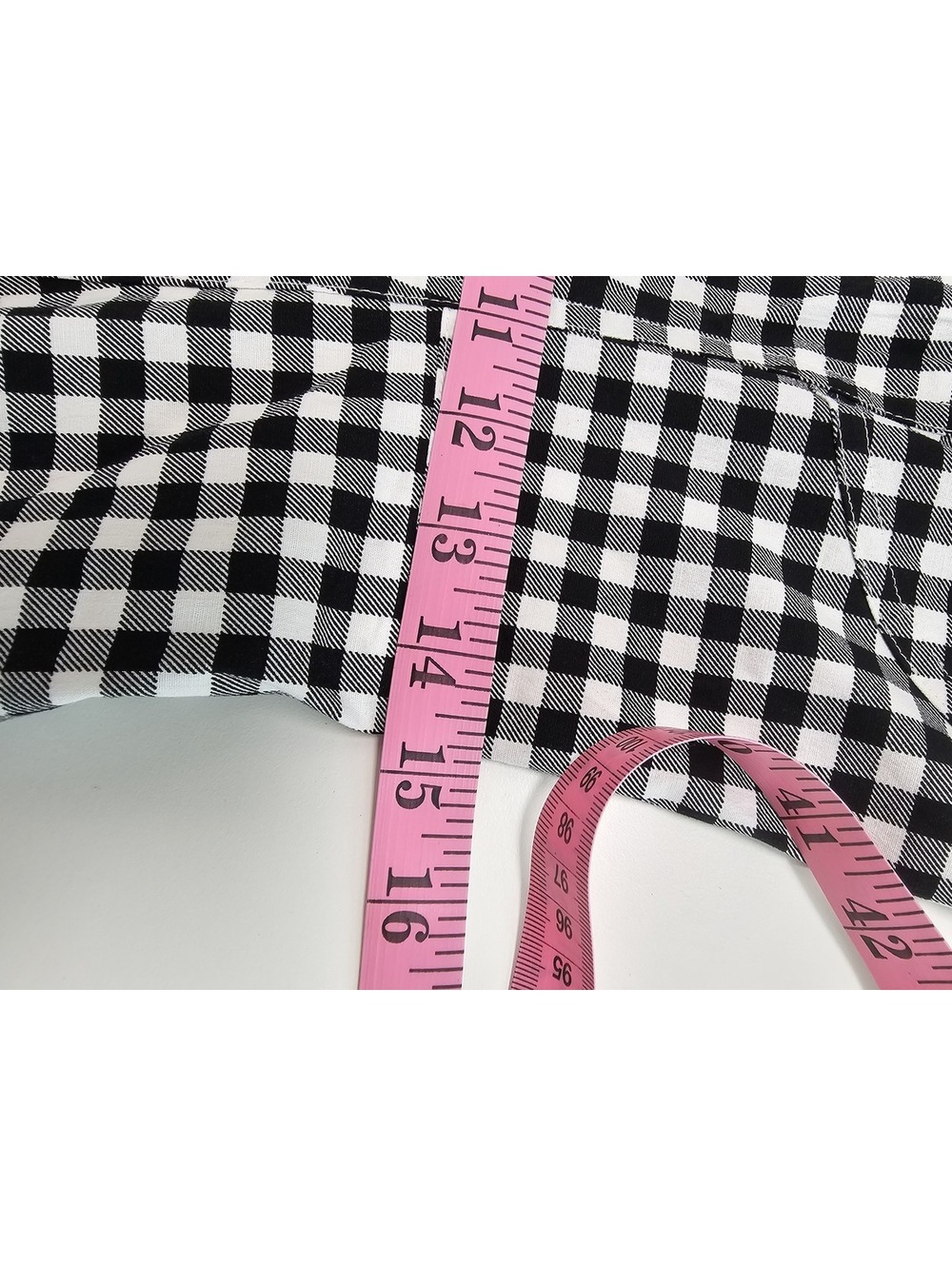 Avec Les Filles Black and White Gingham Midi - Picture 15 of 15